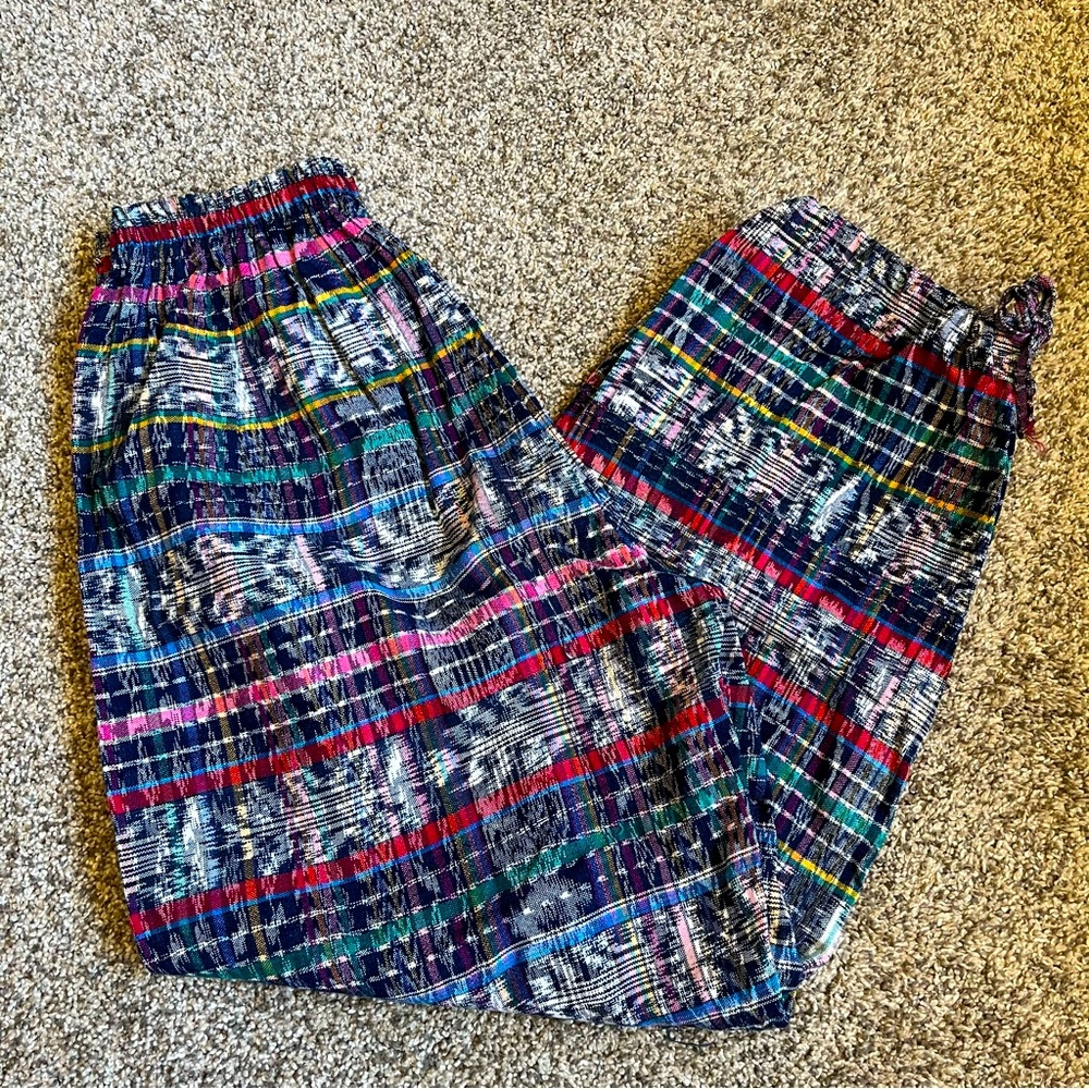 Colorful Woven Pants - Authentic and Costa Rican Made